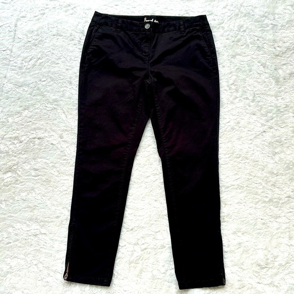 Boden chino pants ankle zip cuff size 6 - Picture 1 of 13